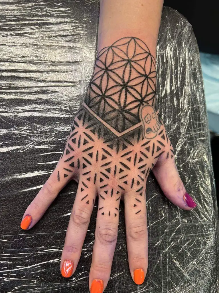 Geometric Hand Tattoos 30 Amazing Hand Tattoos For Women (The Most Popular & Latest Trends in 2023)