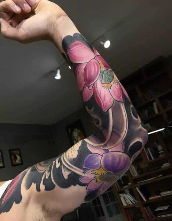 Japanese Lotus Flower Tattoo 3 30+ Best Lotus Flower Tattoo Design Ideas (Meaning And Inspiration)