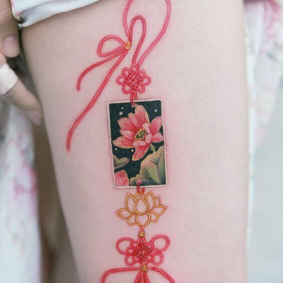 Korean Lotus Flower Tattoo 2 30+ Best Lotus Flower Tattoo Design Ideas (Meaning And Inspiration)
