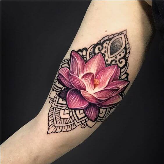 Lotus Flower Tattoo Cover up 2 30+ Best Lotus Flower Tattoo Design Ideas (Meaning And Inspiration)