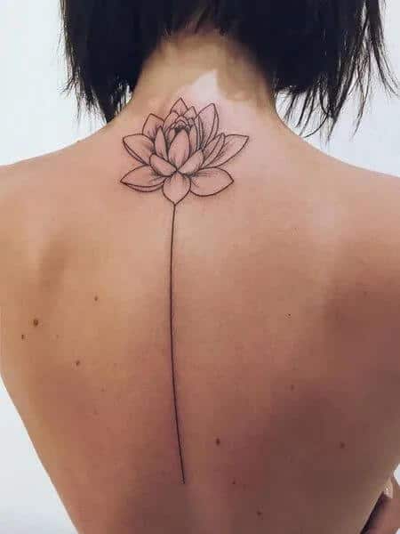 Lotus Flower Tattoo On Back 30+ Best Lotus Flower Tattoo Design Ideas (Meaning And Inspiration)