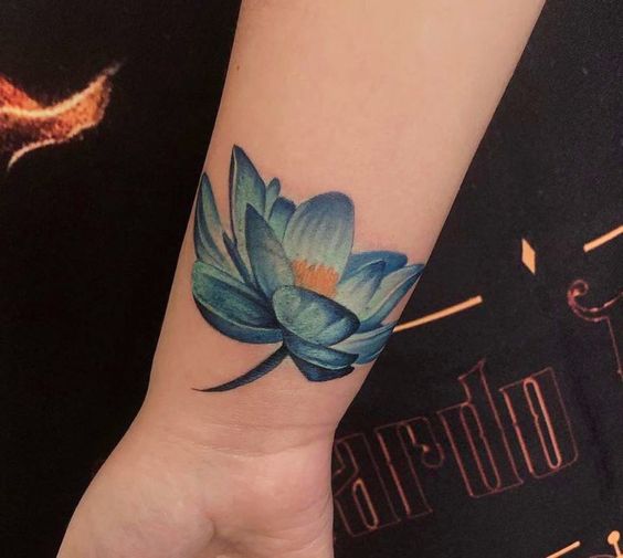 Lotus Flower Tattoo On Wrist 3 30+ Best Lotus Flower Tattoo Design Ideas (Meaning And Inspiration)