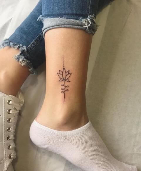 Lotus Flower Tattoo Outline 3 30+ Best Lotus Flower Tattoo Design Ideas (Meaning And Inspiration)