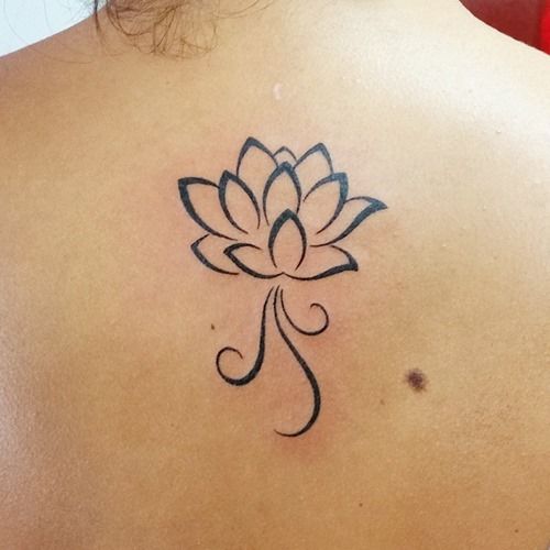 Lotus Flower Tattoo Outline 30+ Best Lotus Flower Tattoo Design Ideas (Meaning And Inspiration)