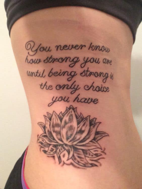 Lotus Flower Tattoo Quotes 1 30+ Best Lotus Flower Tattoo Design Ideas (Meaning And Inspiration)