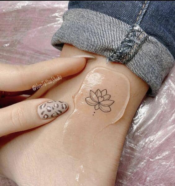 Lotus Flower Tattoo Small 3 30+ Best Lotus Flower Tattoo Design Ideas (Meaning And Inspiration)