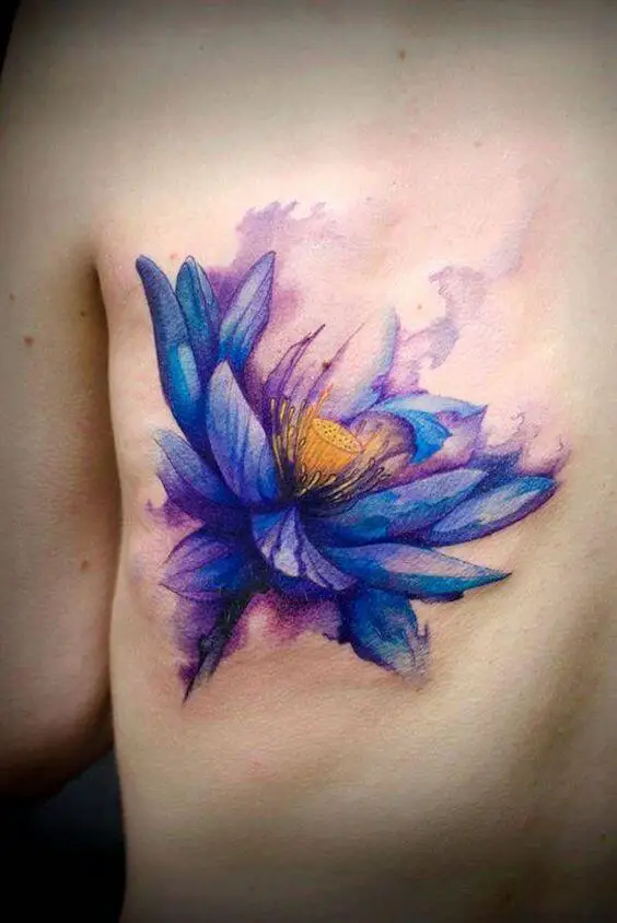 Lotus Flower Tattoo Watercolor 3 30+ Best Lotus Flower Tattoo Design Ideas (Meaning And Inspiration)