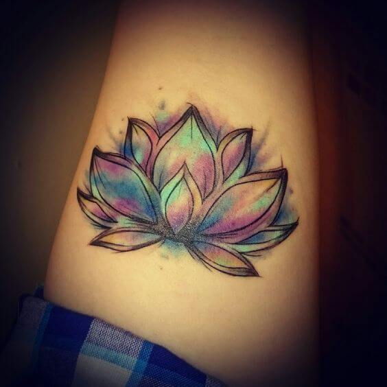 Lotus Flower Tattoo Watercolor 30+ Best Lotus Flower Tattoo Design Ideas (Meaning And Inspiration)