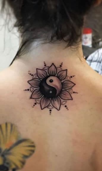 Lotus Flower Yin Yang Tattoo 2 30+ Best Lotus Flower Tattoo Design Ideas (Meaning And Inspiration)