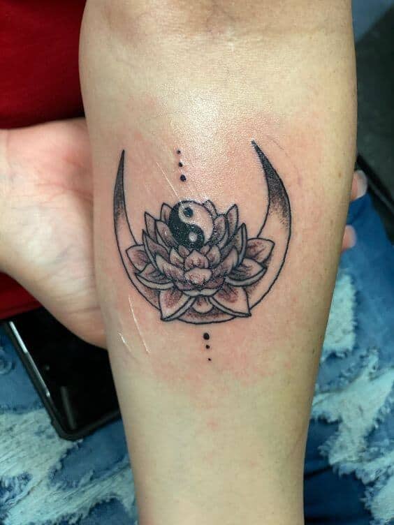 Lotus Flower Yin Yang Tattoo 30+ Best Lotus Flower Tattoo Design Ideas (Meaning And Inspiration)