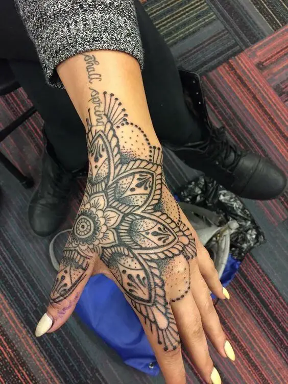 Mandala Hand Tattoos 30 Amazing Hand Tattoos For Women (The Most Popular & Latest Trends in 2023)