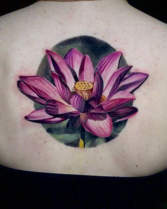 Realistic Lotus Flower Tattoo 2 30+ Best Lotus Flower Tattoo Design Ideas (Meaning And Inspiration)