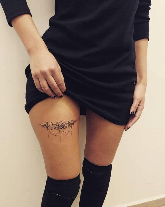 Small Thigh Tattoos 26+ Best Thigh Tattoos for Women in 2023