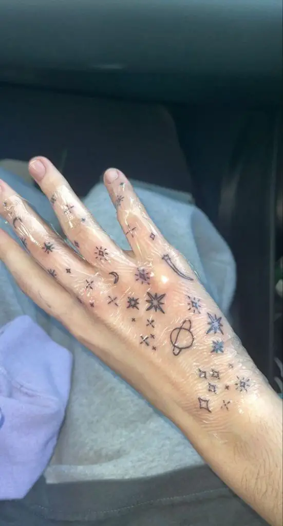 Star Hand Tattoos 4 30 Amazing Hand Tattoos For Women (The Most Popular & Latest Trends in 2023)