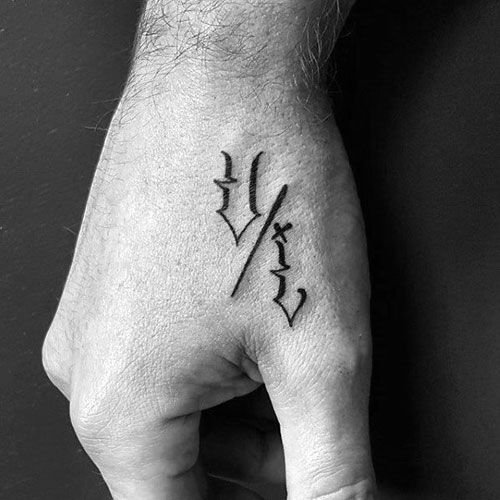 Male Hand Tattoo Designs