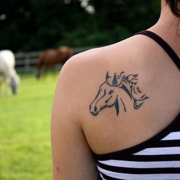 Personalized horse tattoo designs