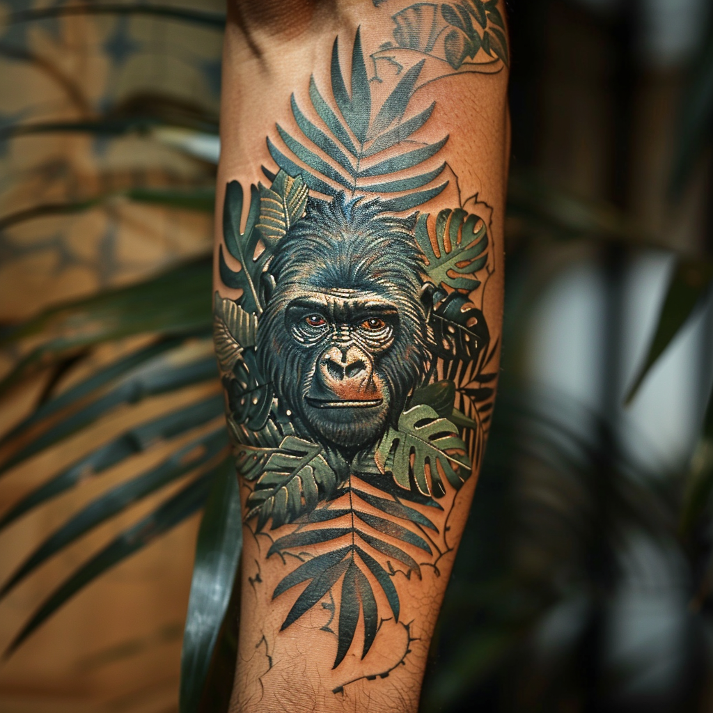 0. The Rising Popularity of Gorilla Tattoos 10 Stunning Gorilla Tattoo Designs to Showcase Your Strength in 2024