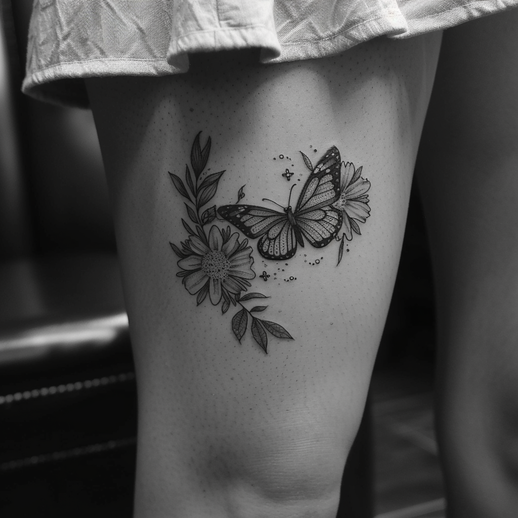 10 Stunning Above Knee Tattoo Designs to Flaunt in 2024