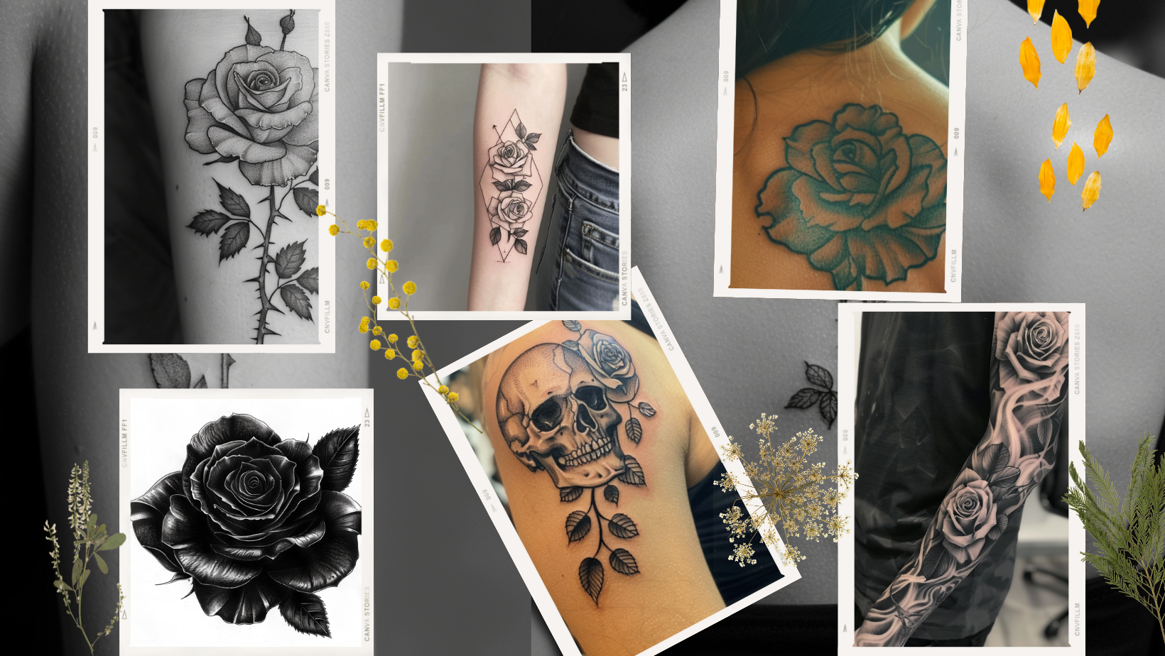 5 Stunning Black Rose Tattoo Designs for a Bold Statement in 2024