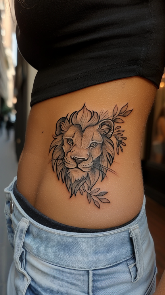 5. Animal Stomach Tattoos 10 Stunning Stomach Tattoos for Women: Design Ideas & Inspiration for 2024