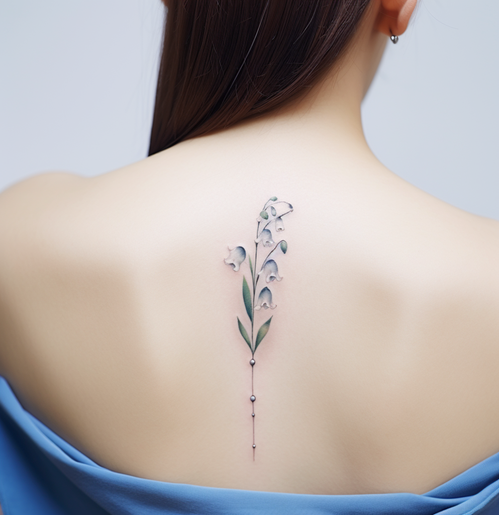 6.1 Small and Discreet Lily of the Valley Tattoos for First Timers 1 10 Stunning Lily of the Valley Tattoo Designs for 2024: Symbolism & Inspiration