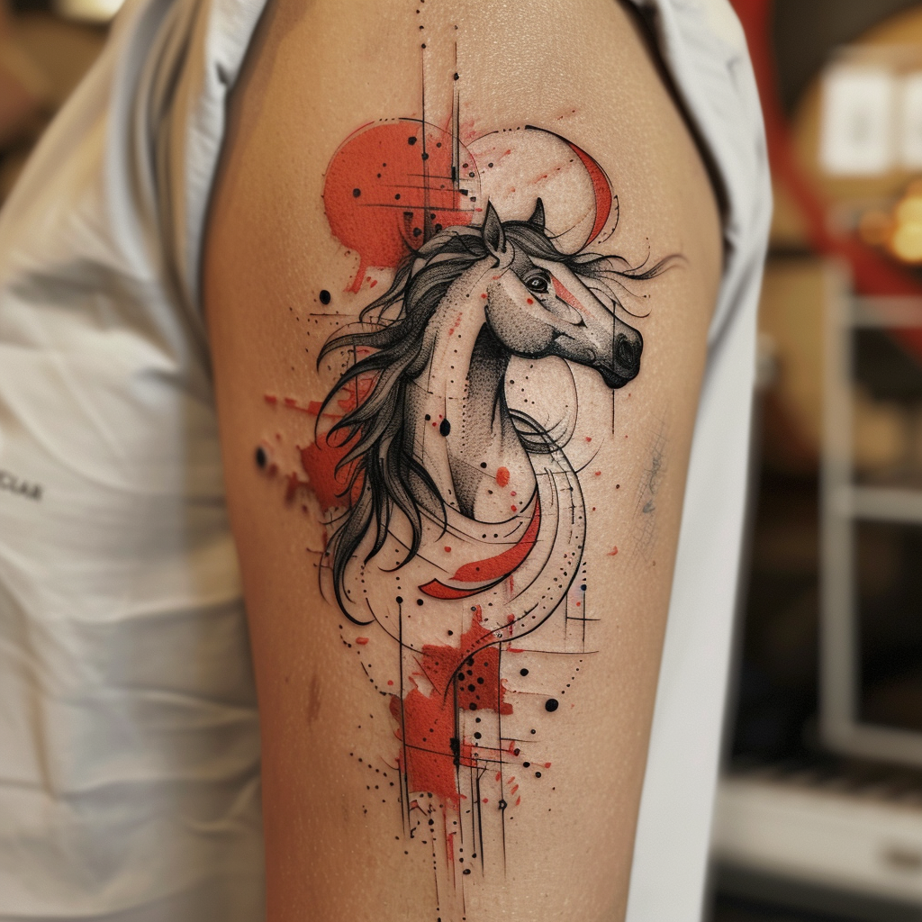 10 Stunning Horse Tattoo Designs to Showcase Your Equestrian Passion in 2024
