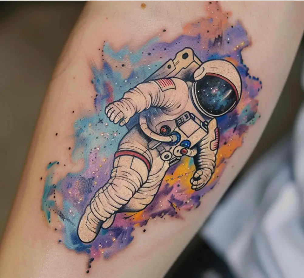 9 Vintage Style Astronaut 10 Best Astronaut Tattoo Designs in 2024: Symbols of Space Exploration