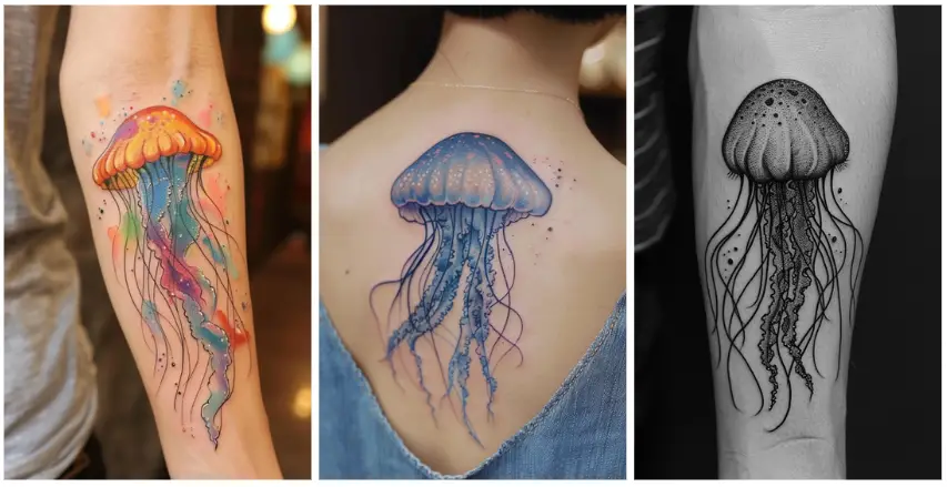Jellyfish Tattoo 10 Stunning Jellyfish Tattoo Designs to Electrify Your Look in 2024