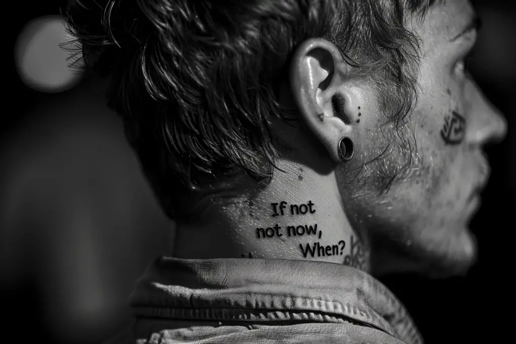 Quotes and Words of Wisdom 1 10 Trendy Behind the Ear Tattoos for Men in 2024: Unleash Your Style
