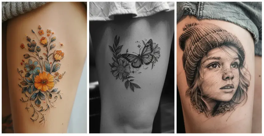 over 1 10 Stunning Above Knee Tattoo Designs to Flaunt in 2024