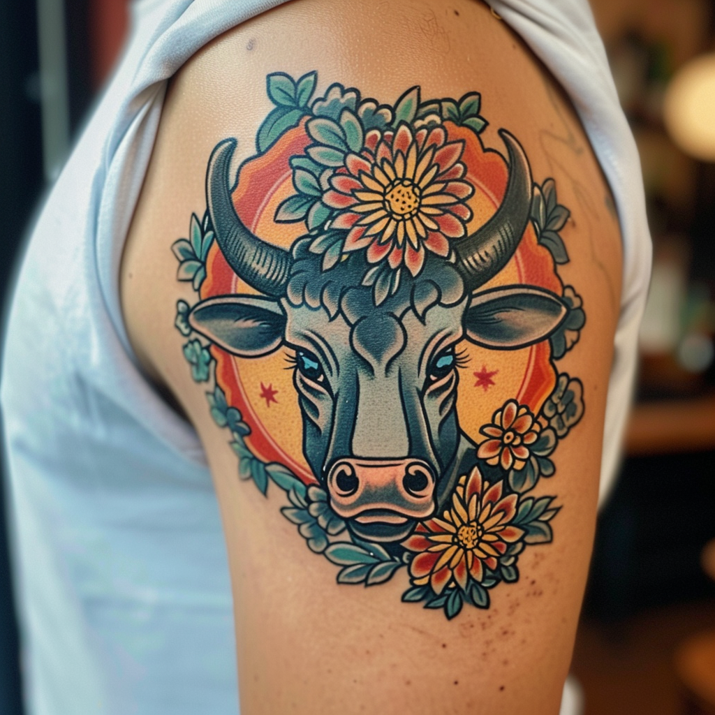 Discover the Art of Bull Tattoos: Unleash the Power of Bold Designs