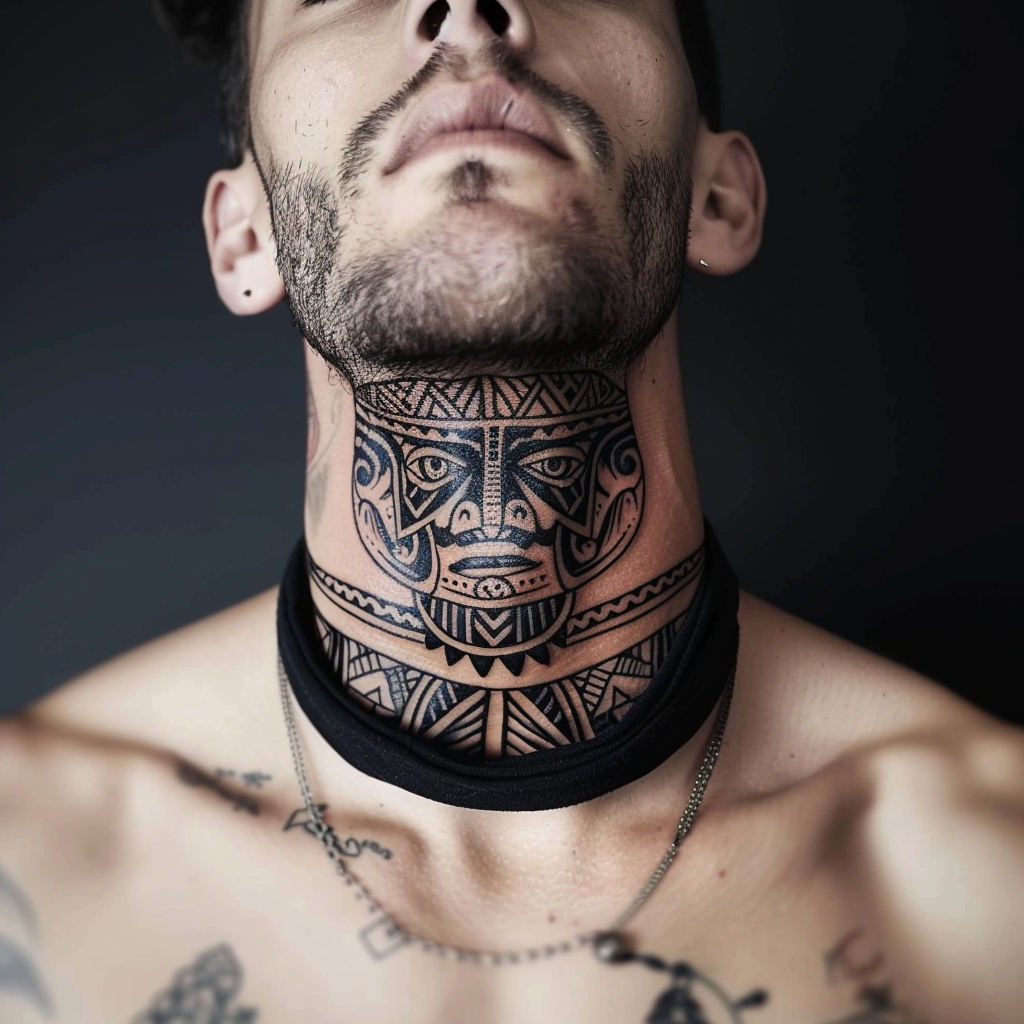 2 Bold Tribal Patterns and Their Meanings 10 Stunning Tatuajes en el Cuello Ideas for 2024: Find Your Perfect Neck Tattoo