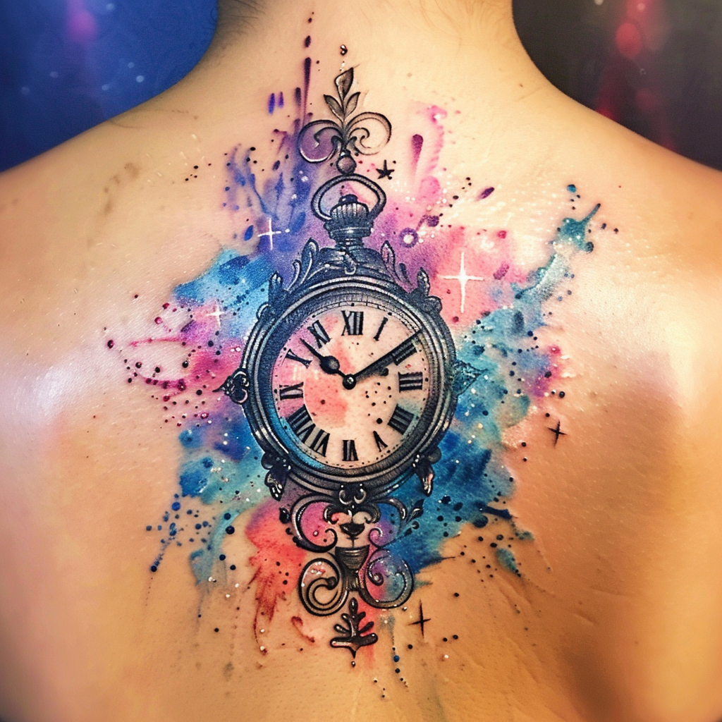 5 Stunning Birth Clock Tattoo Designs to Celebrate Life's Moments in 2024