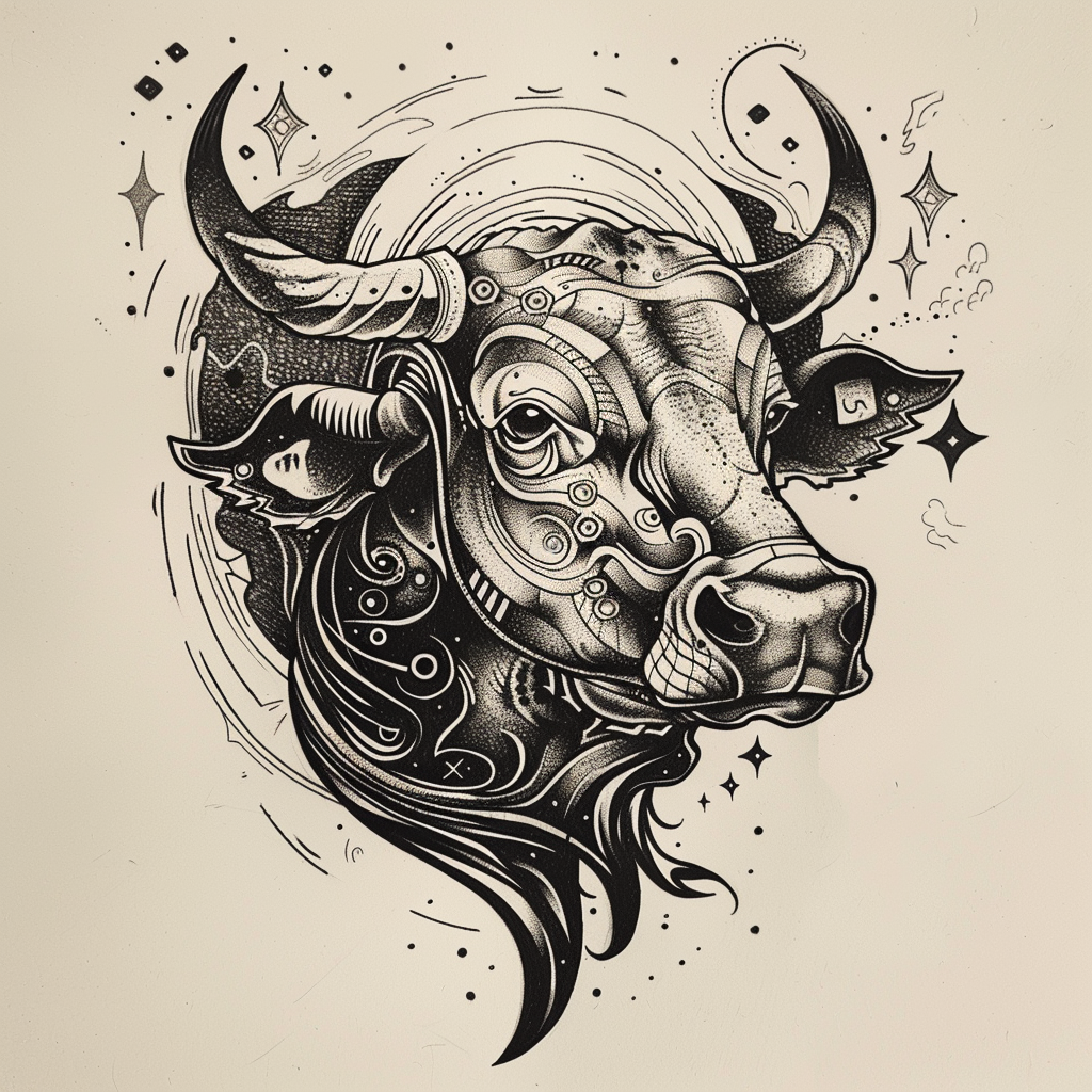 over 1 Discover the Art of Bull Tattoos: Unleash the Power of Bold Designs